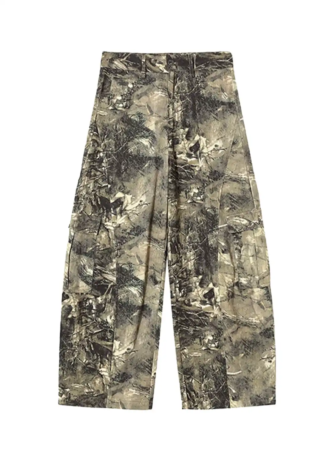 CLP | Camouflage Wide-Leg Cargo Pants