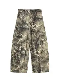 CLP | Camouflage Wide-Leg Cargo Pants