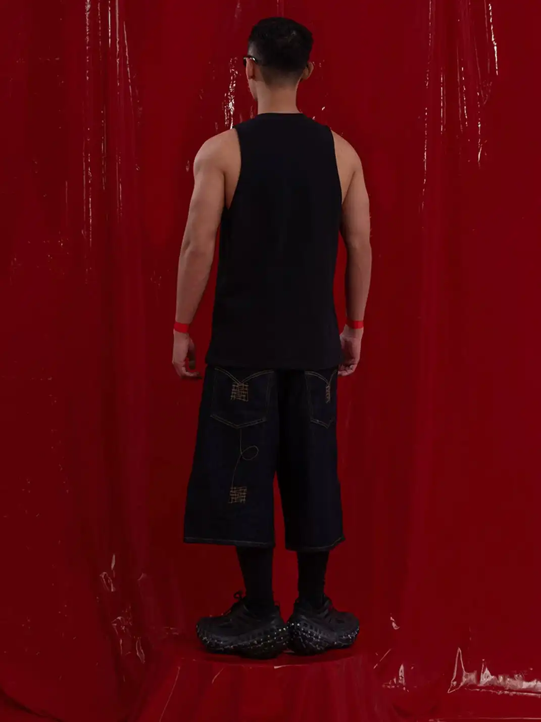 CLP | Button Placket Seven-Point Jeans