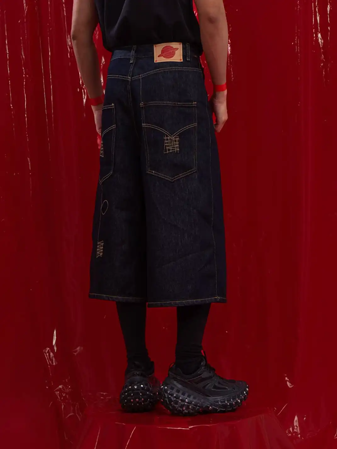 CLP | Button Placket Seven-Point Jeans