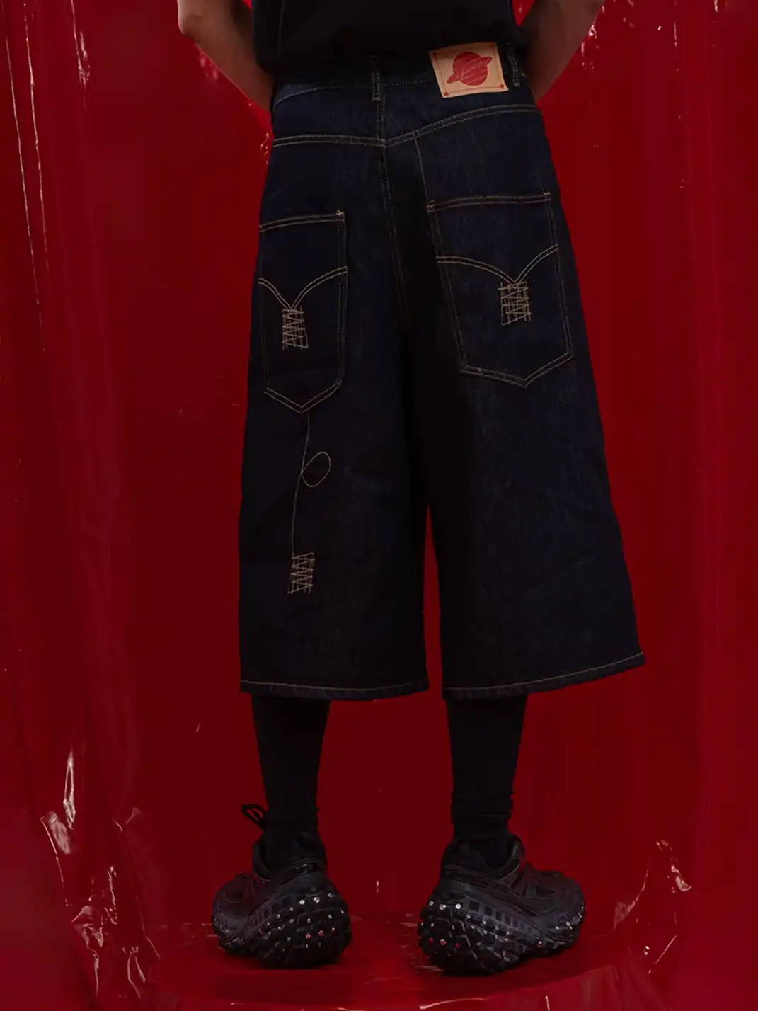 CLP | Button Placket Seven-Point Jeans