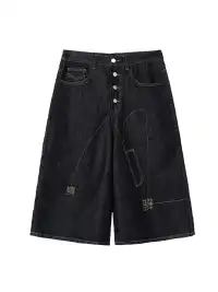 CLP | Button Placket Seven-Point Jeans