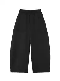 CLP | Curved Wide-Leg Drawstring Sports Pants
