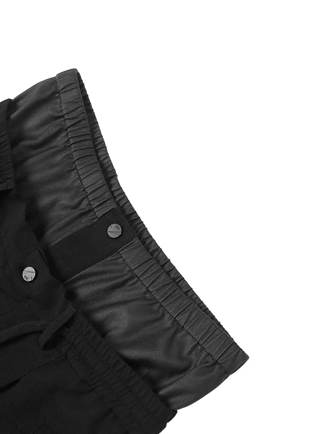 RELABEL | Dual Waist Spliced Wide-Leg Trousers
