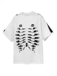 RELABEL | Skeleton Print Oversized T-Shirt