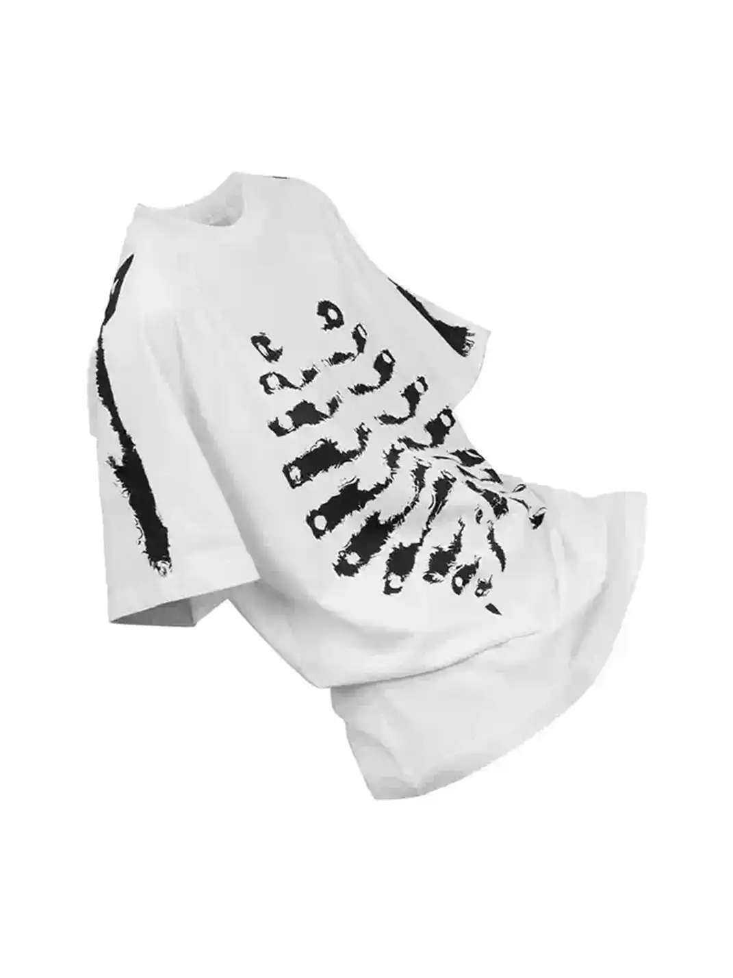 RELABEL | Skeleton Print Oversized T-Shirt