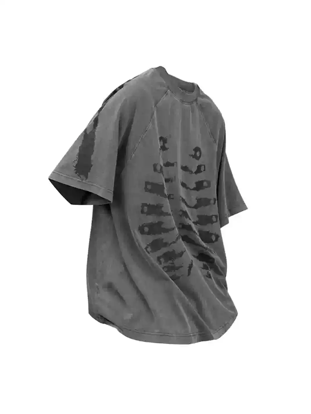 RELABEL | Skeleton Print Oversized T-Shirt