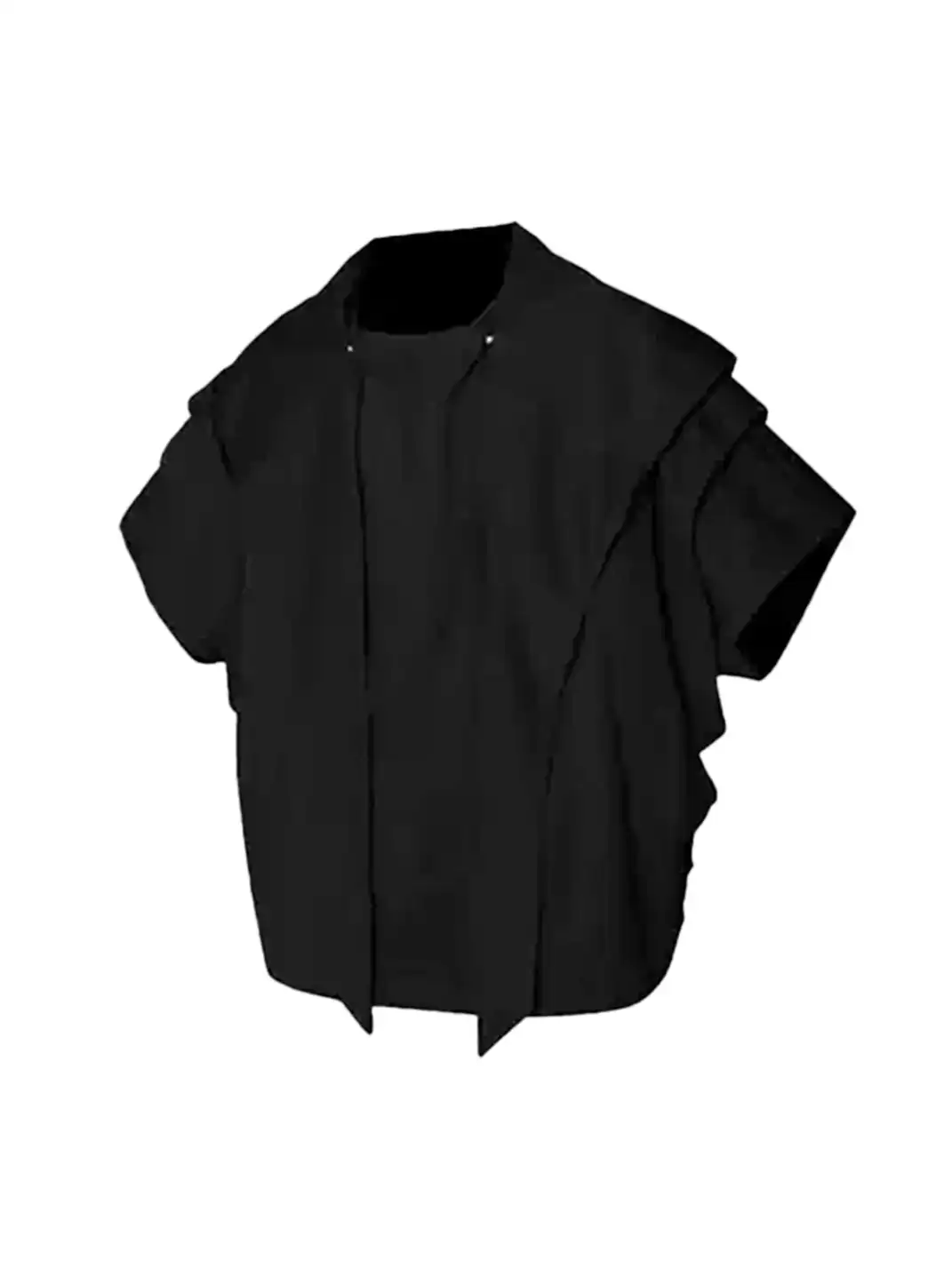 RELABEL | Ring Cut Detachable Hood T-Shirt