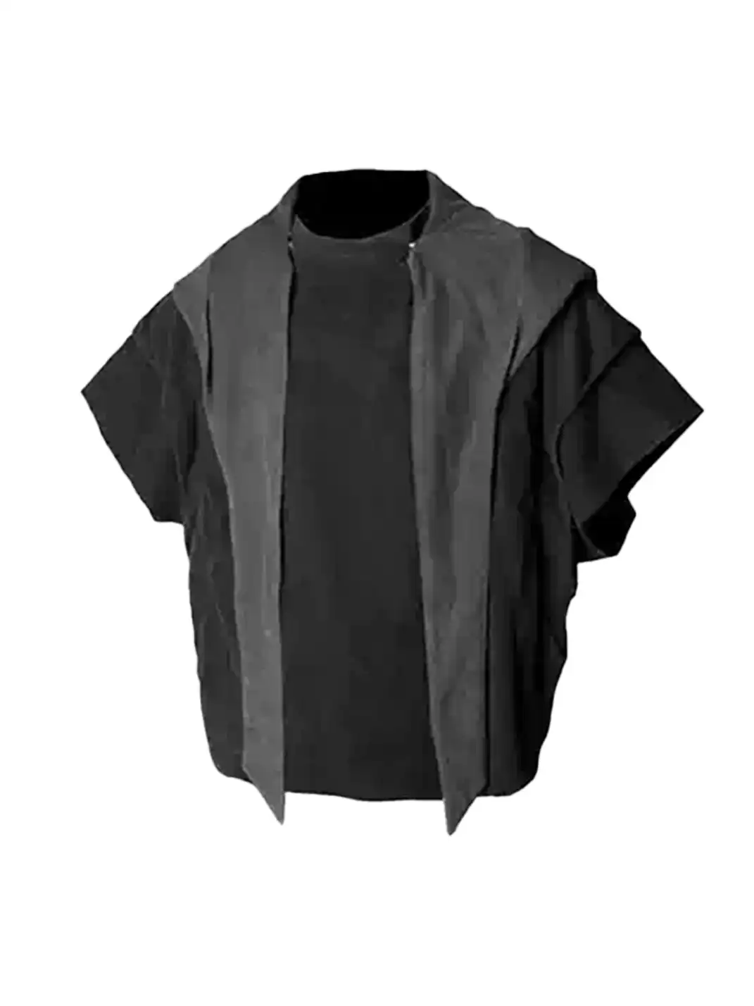 RELABEL | Ring Cut Detachable Hood T-Shirt