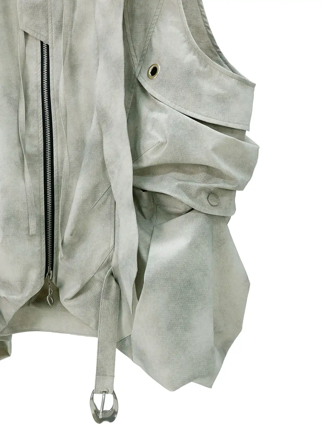RELABEL | Detachable Waistcoat Vest With Large Pocket Pants Design