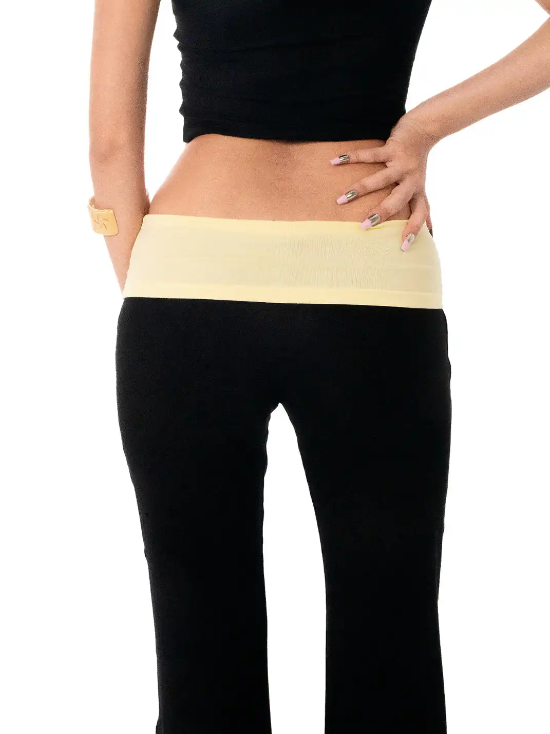 Ooops333 | Print Off-Shoulder Tube Top & Straight-Leg Casual Pants Set