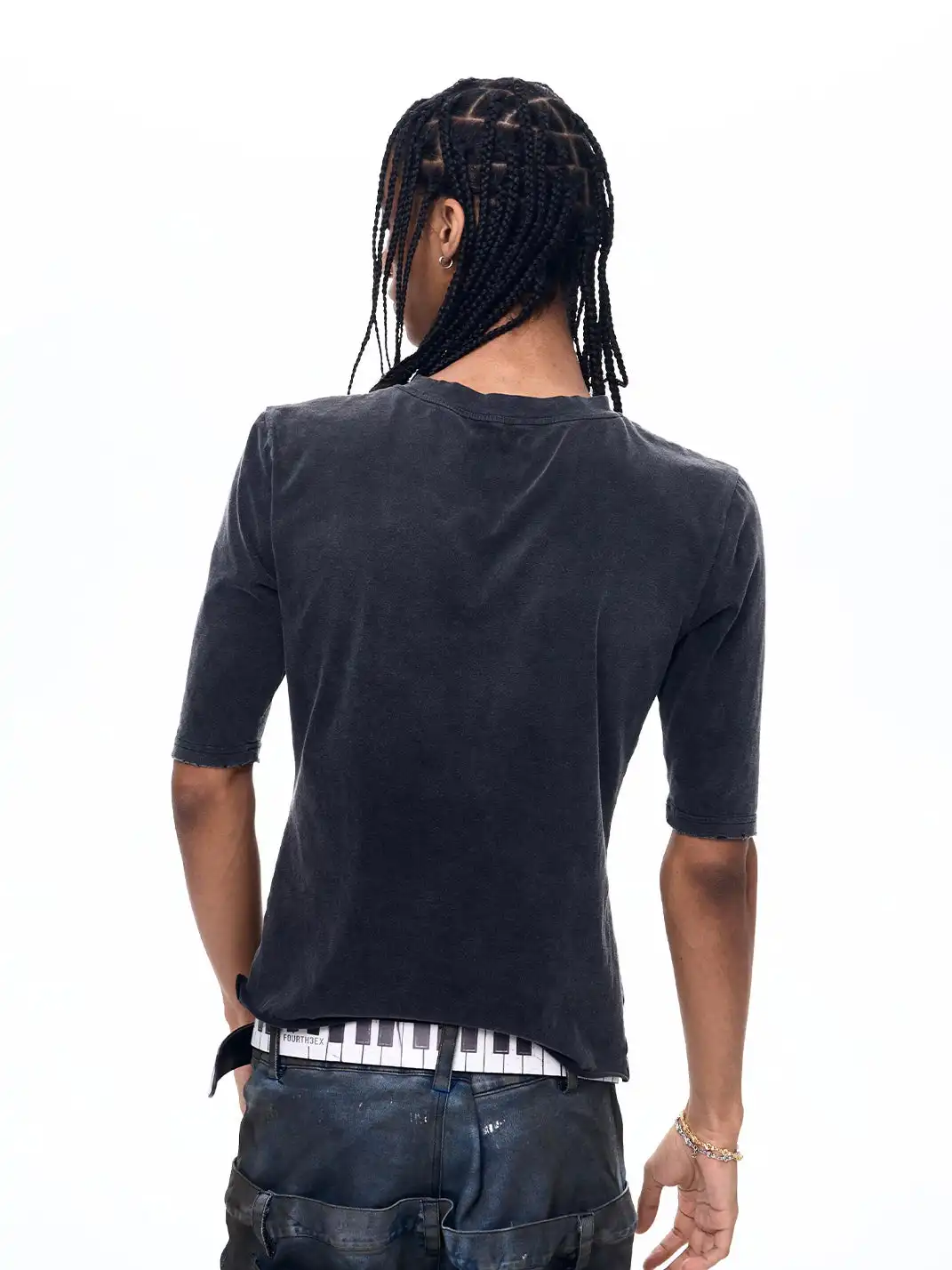 Fourth3ex | Figure Print T-Shirt
