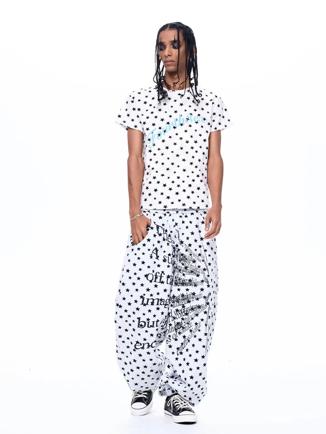 Fourth3ex | Star Polka Dot Sweatpants