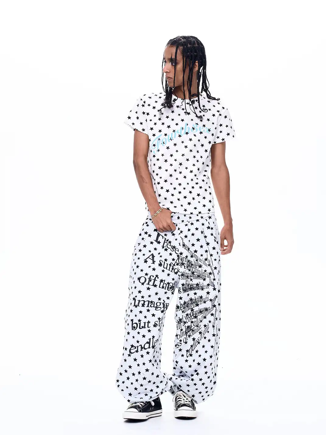 Fourth3ex | Star Polka Dot Sweatpants
