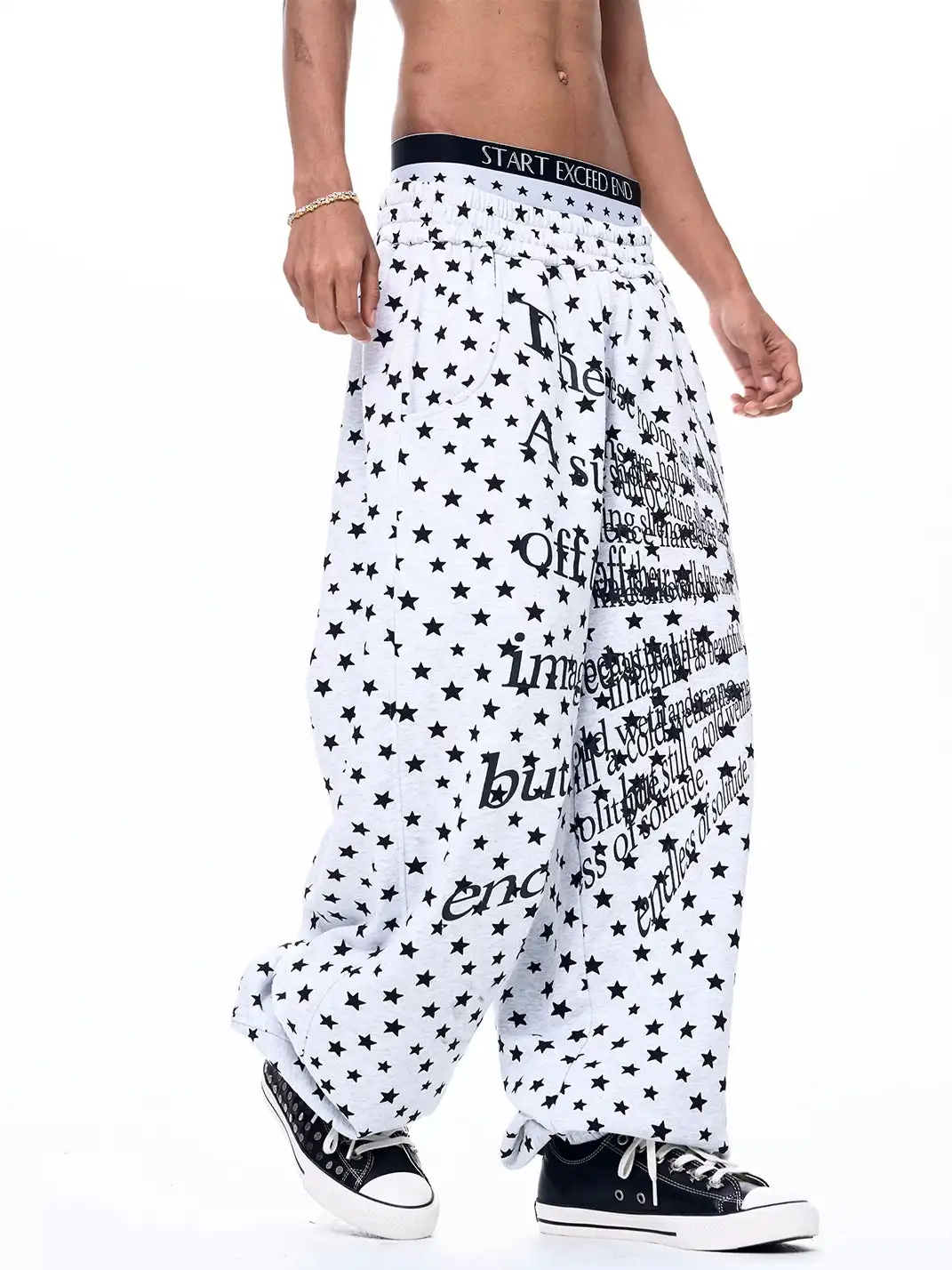 Fourth3ex | Star Polka Dot Sweatpants