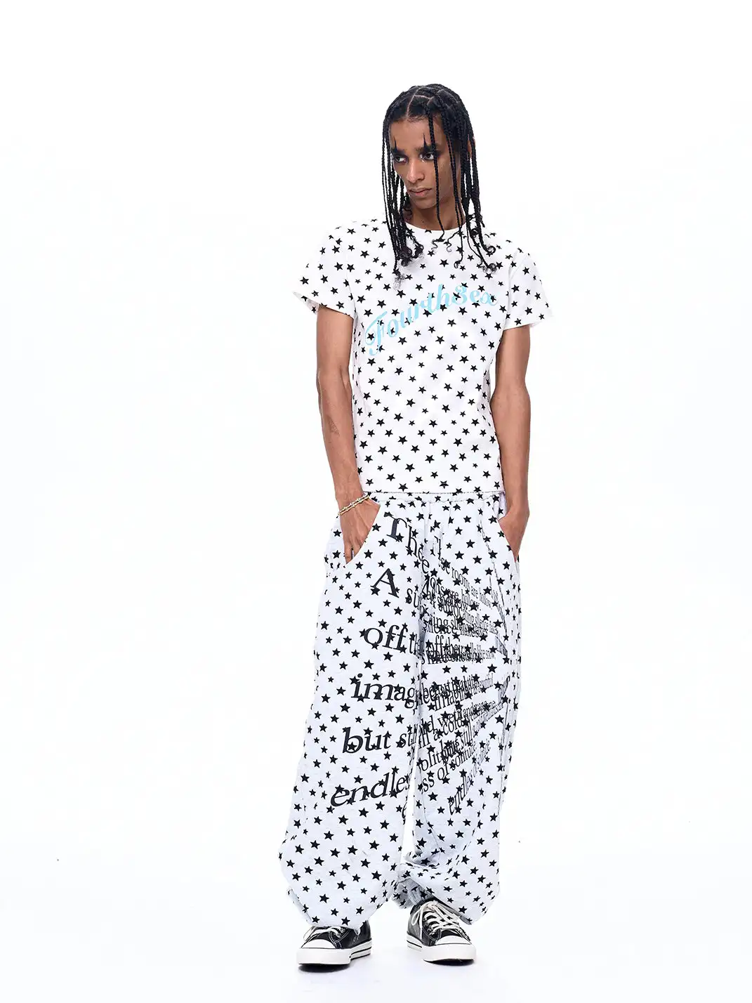 Fourth3ex | Star Polka Dot Sweatpants