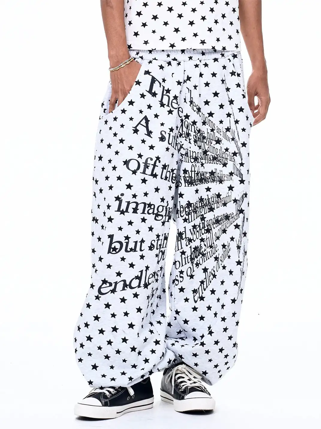 Fourth3ex | Star Polka Dot Sweatpants