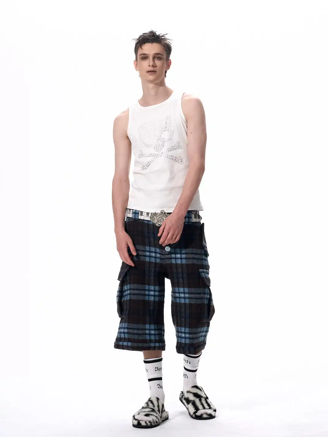 Fourth3ex | Skull Print Tank Top