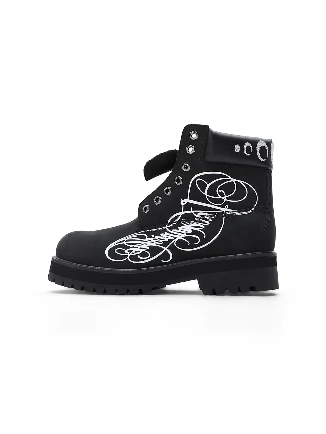 KARMANISTIC | Matte Cow Leather High-Top Martin Boots