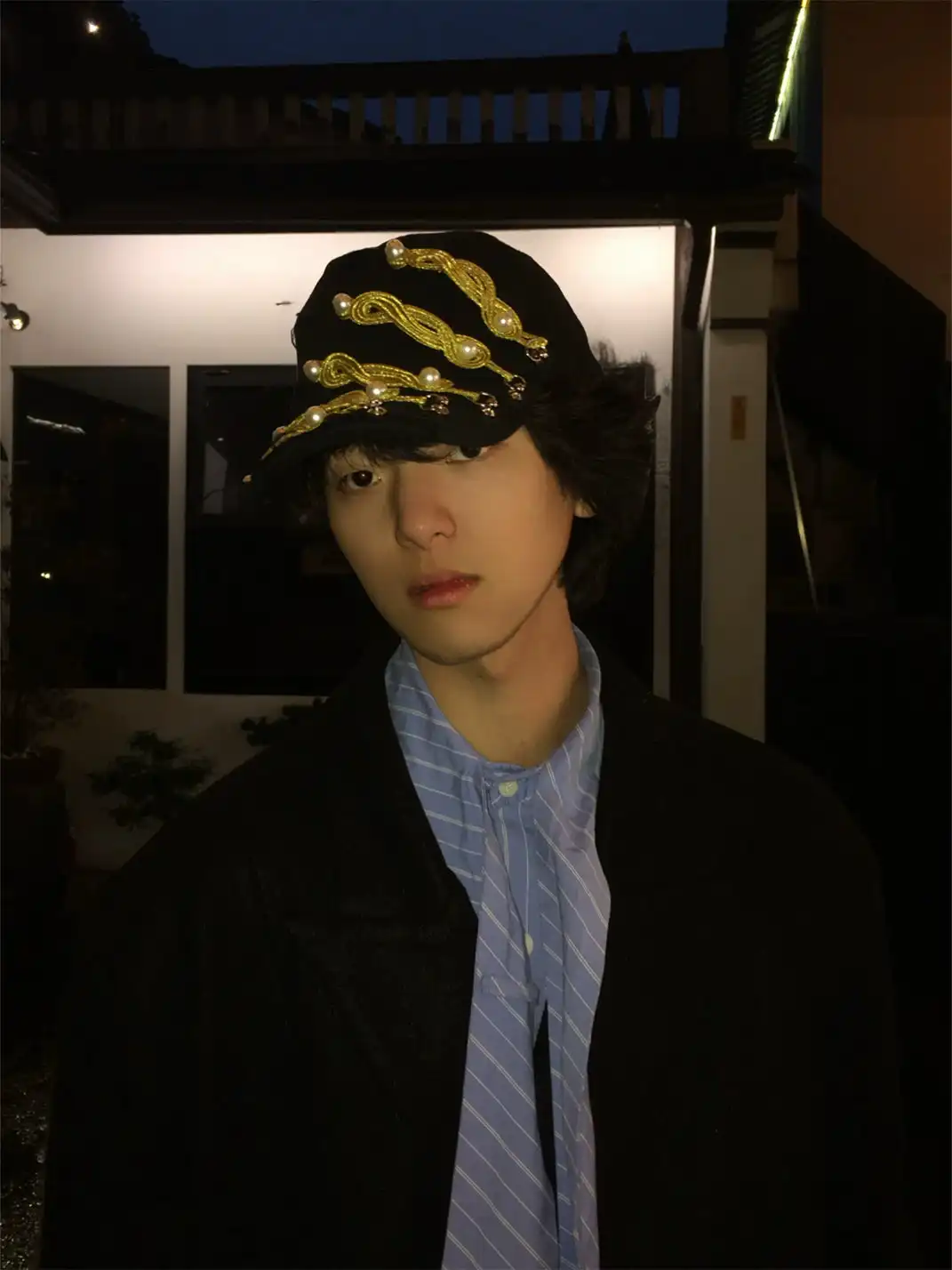LIFEMANNA | Heavy Pearl Vintage Ripped Baseball Cap