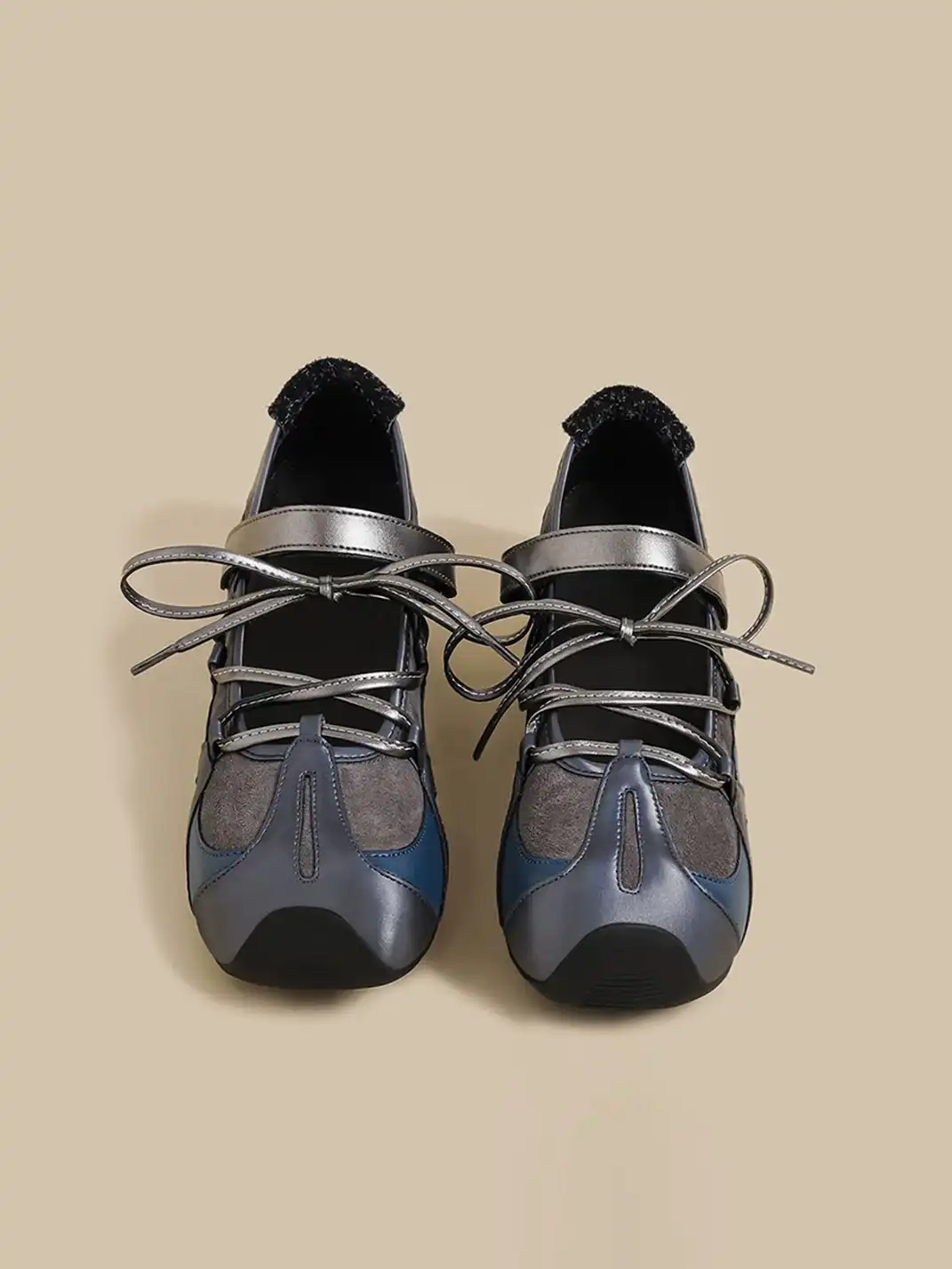 CHUOLEI | Cutout Mesh Functional Ballet Trainer Shoes