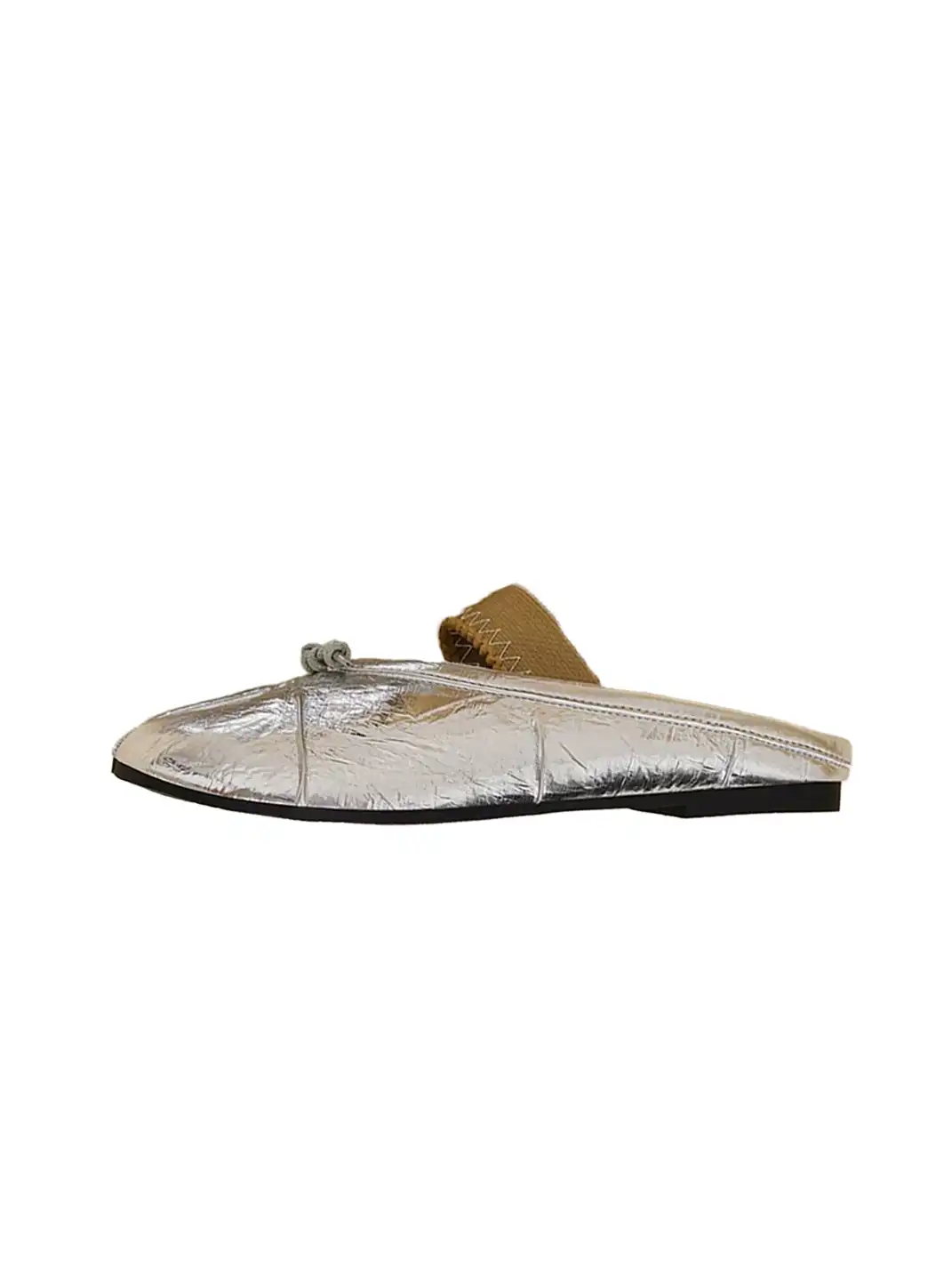CHUOLEI | Split-Toe One-Strap Mule Flats