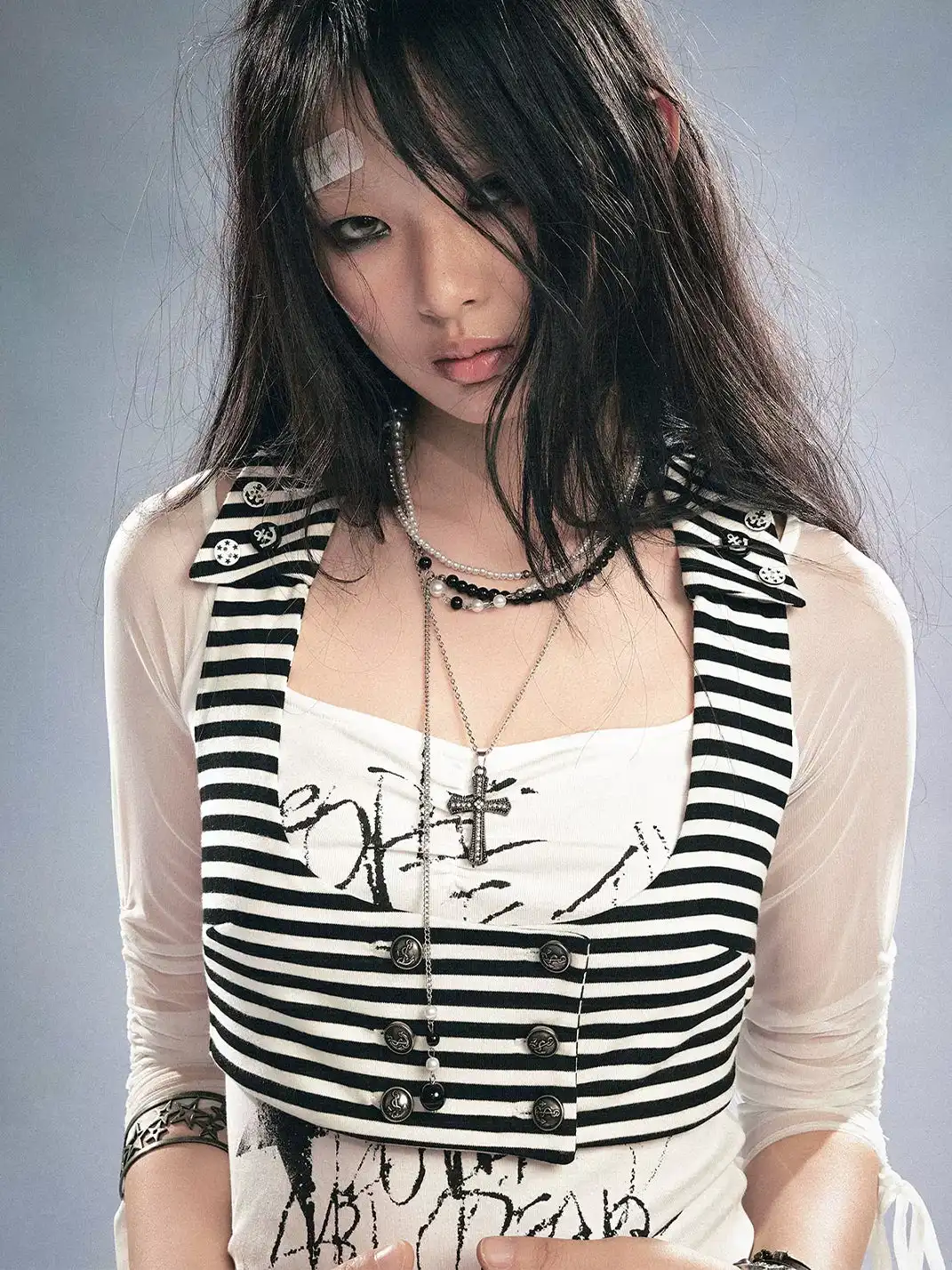 CestNous | Striped Knit Vest