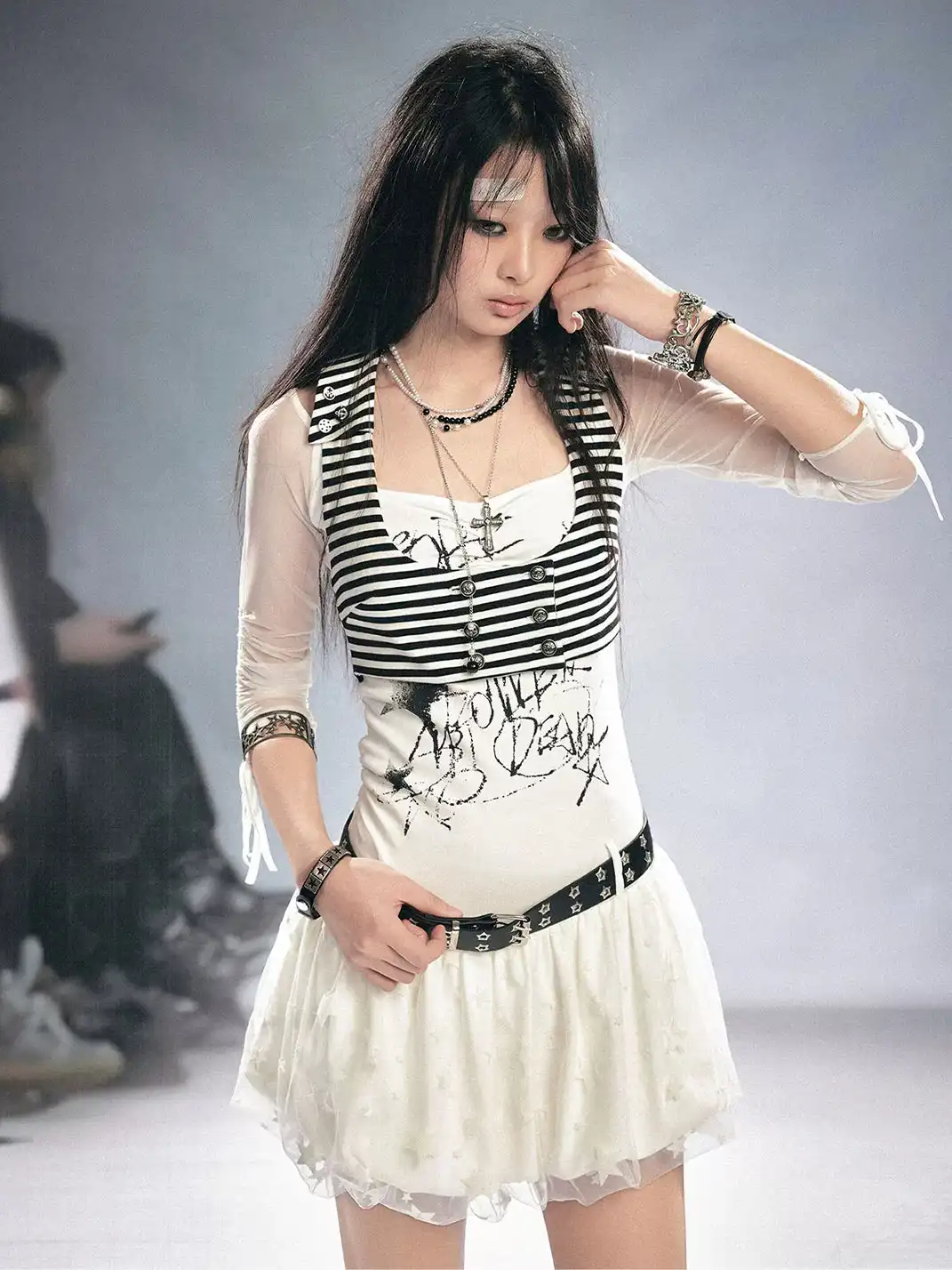 CestNous | Striped Knit Vest