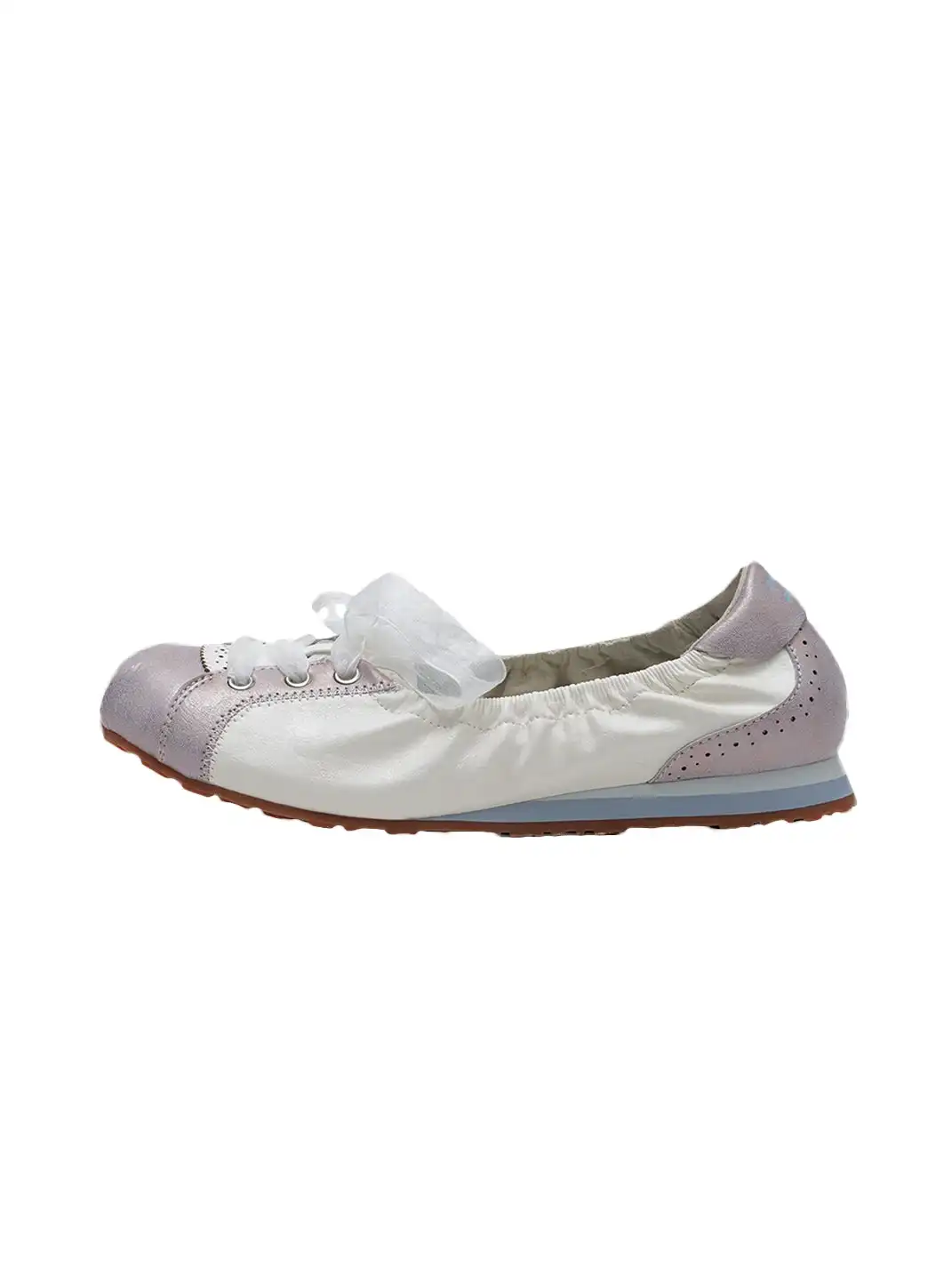 MASOOMAKE | Bow Pearl Mary Jane Flats