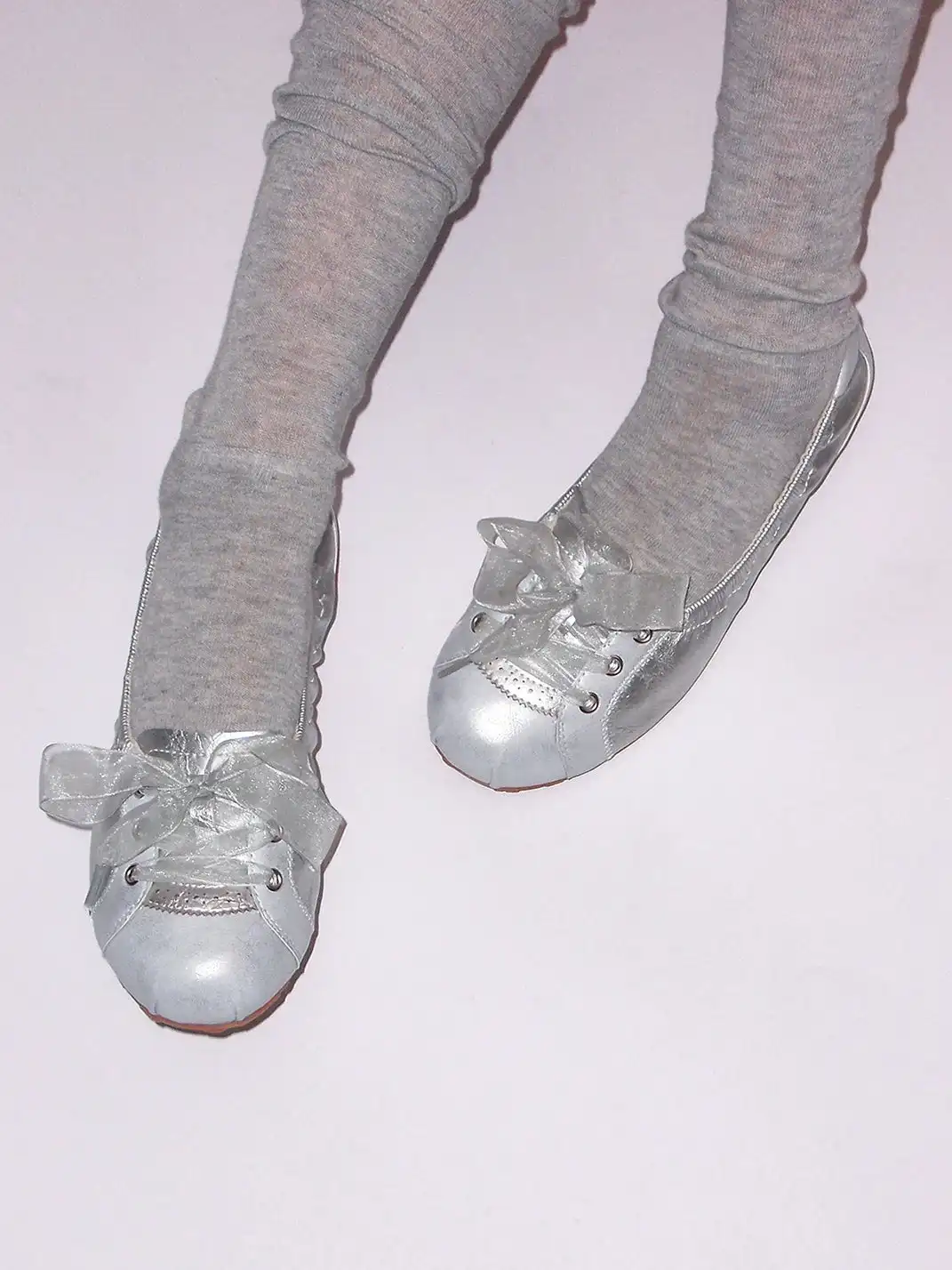 MASOOMAKE | Bow Pearl Mary Jane Flats