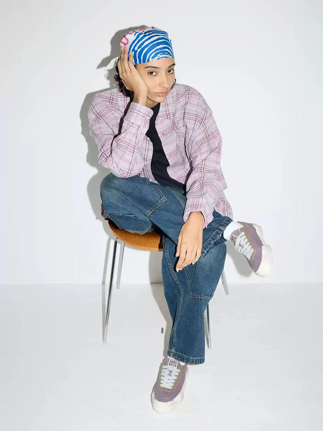 VST | Distressed Low-Top Skate Shoes