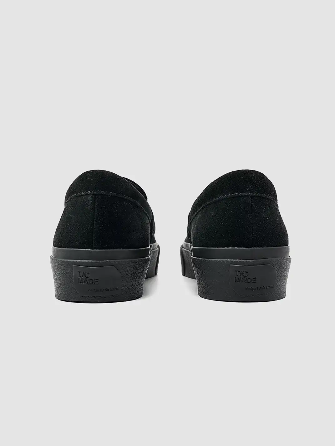 T/C MADE│Two-Tone Tassel Fringe Suede Platform Loafers