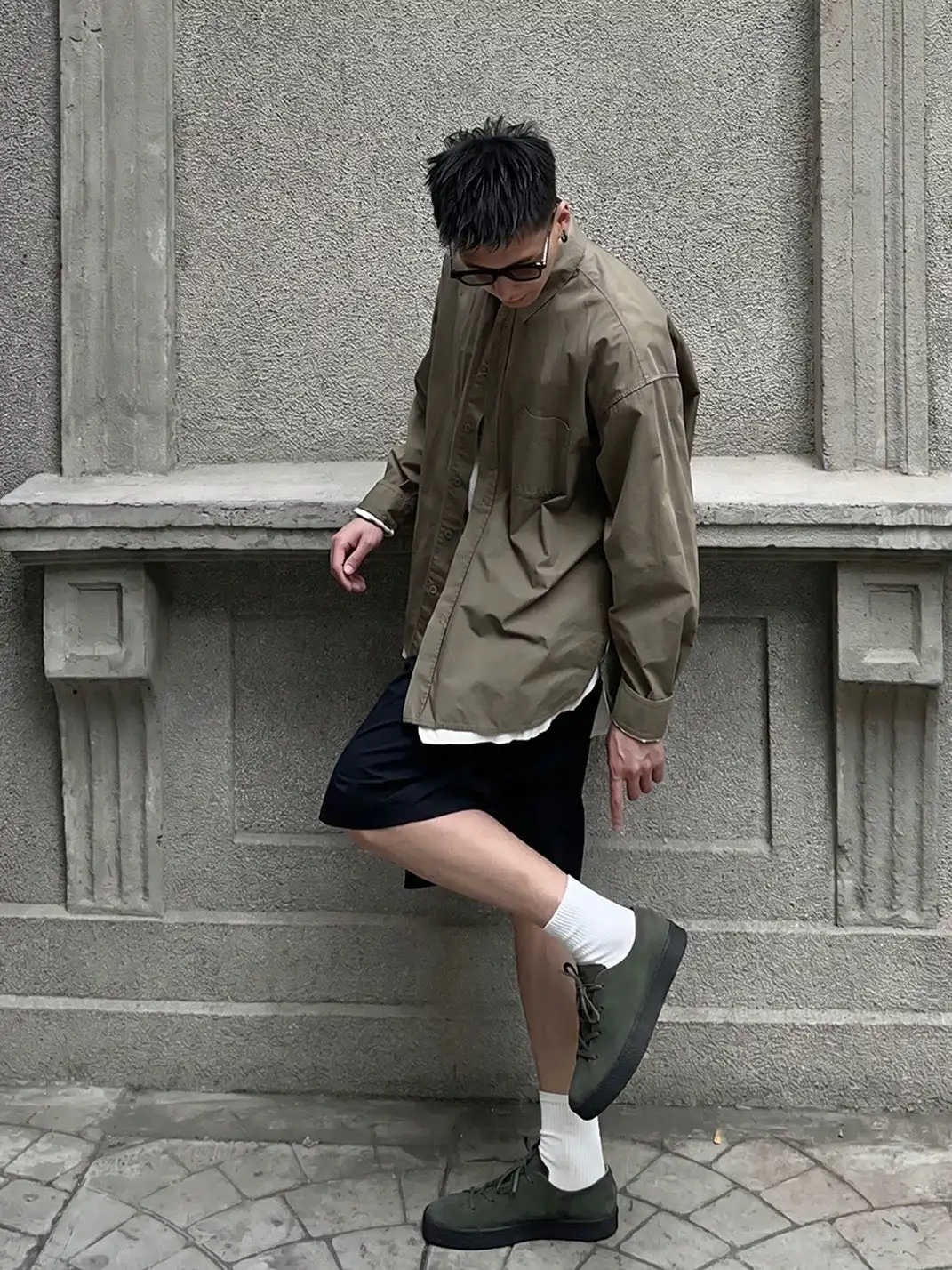 T/C MADE│Vintage Suede Vibram Vulcanized Shoes