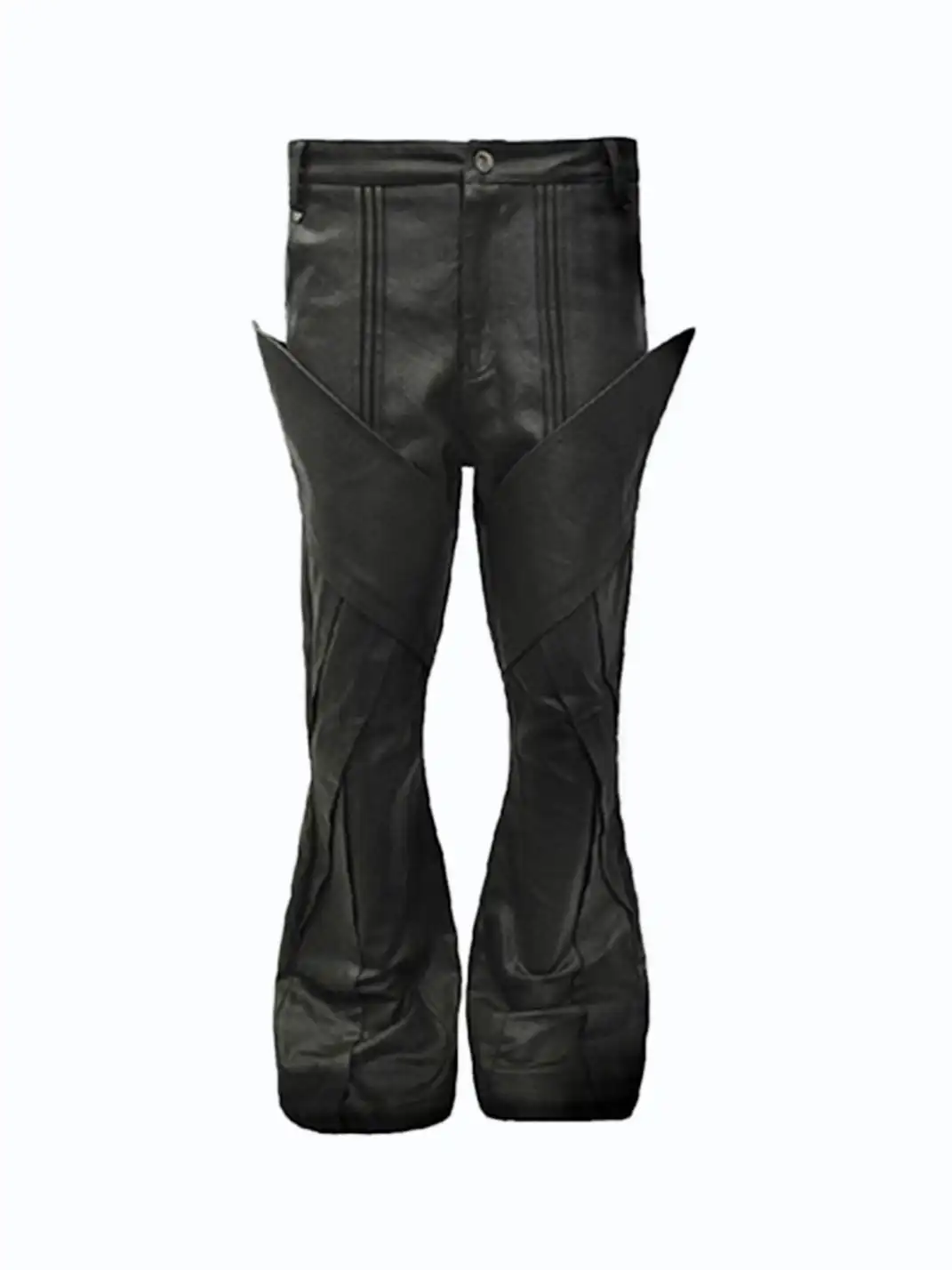 SSIN7 | Deconstructed Patchwork Waxed Jeans