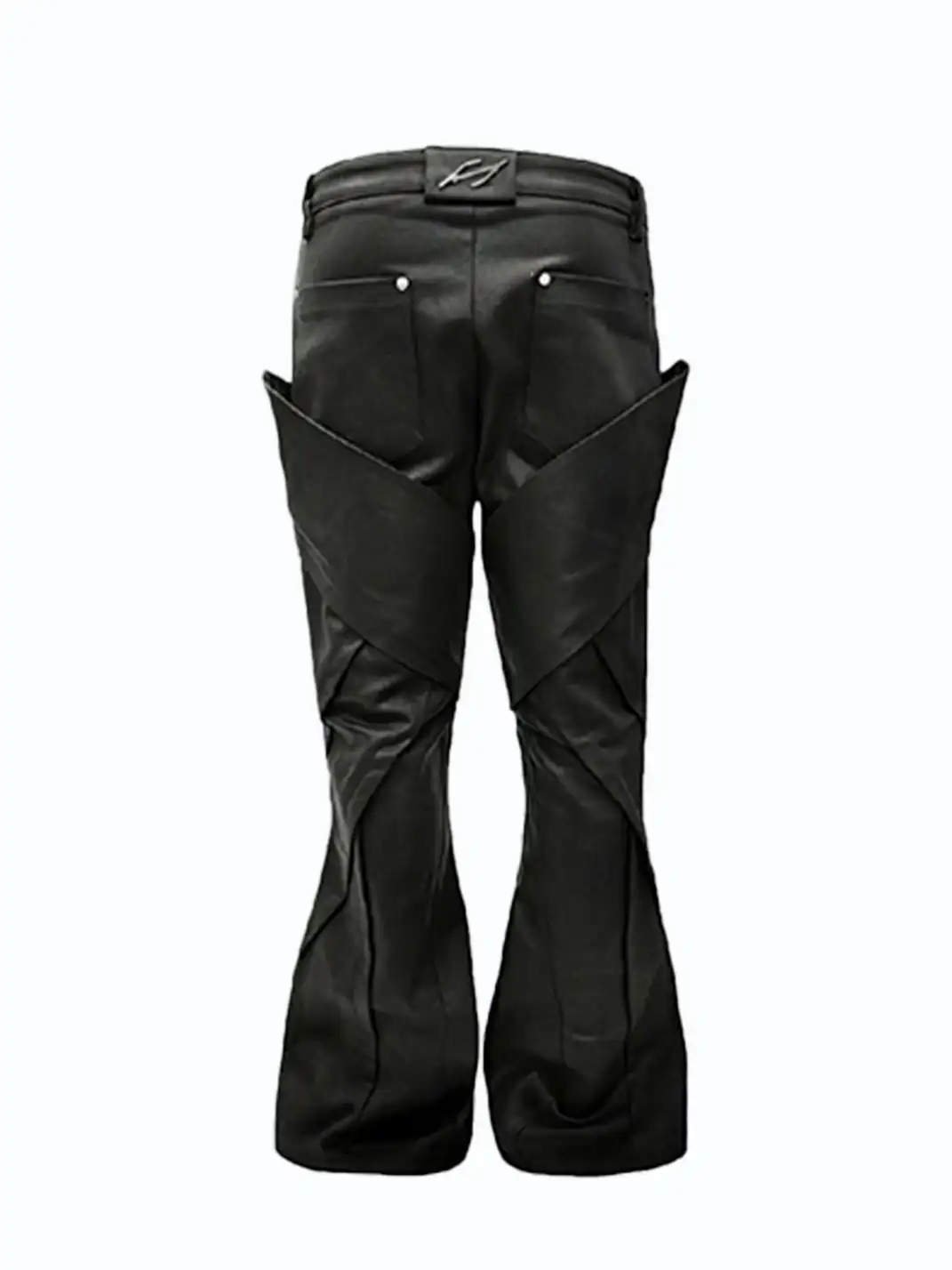 SSIN7 | Deconstructed Patchwork Waxed Jeans