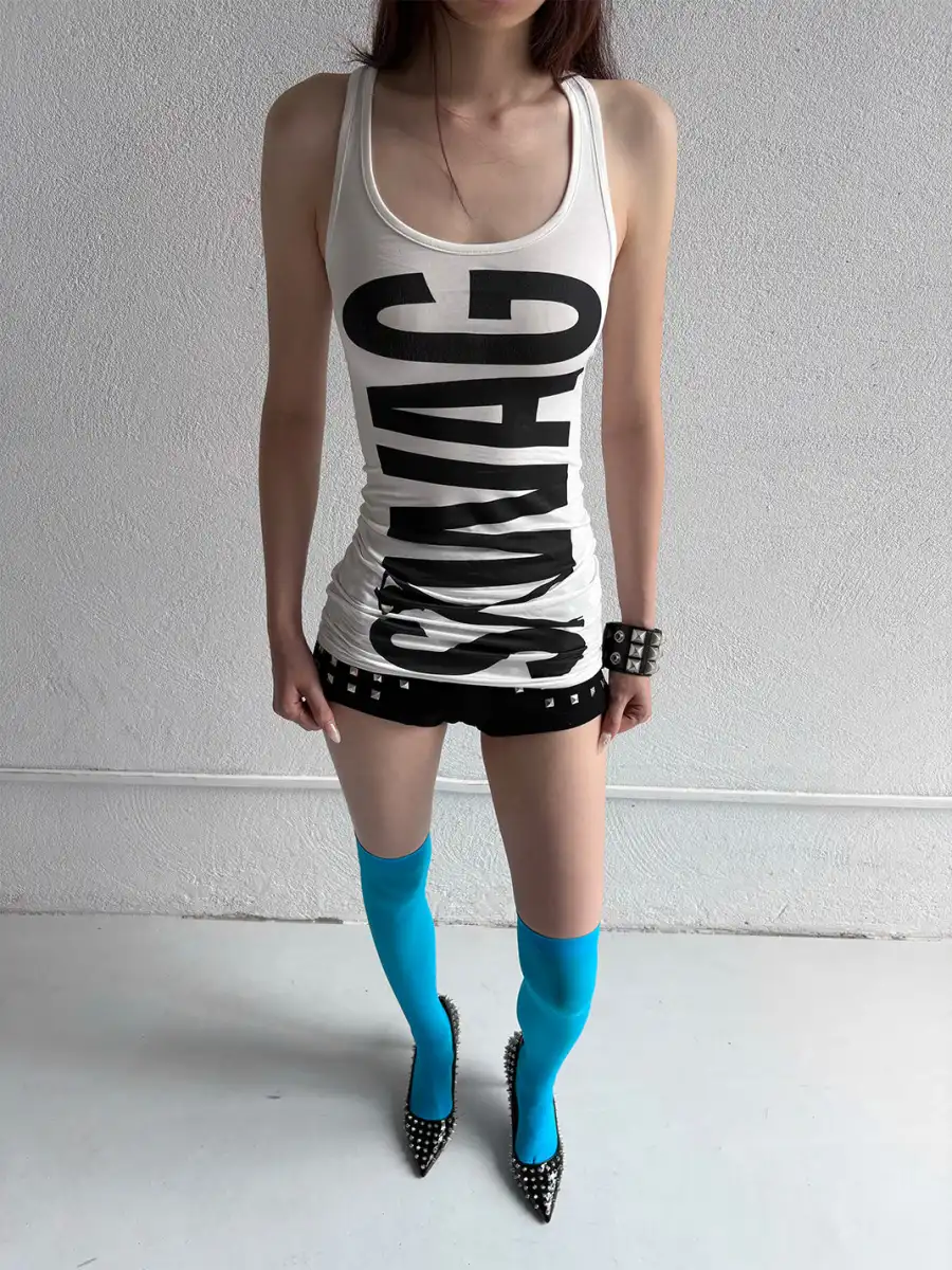 ArtByTastybabe | Tank Dress Convertible Two-Way Wear - 3