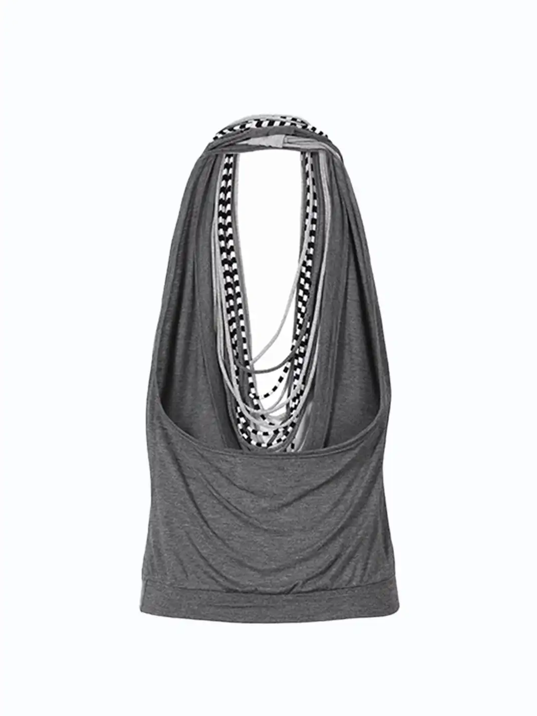 BITE | Tassel Necklace Deep V Cami Top