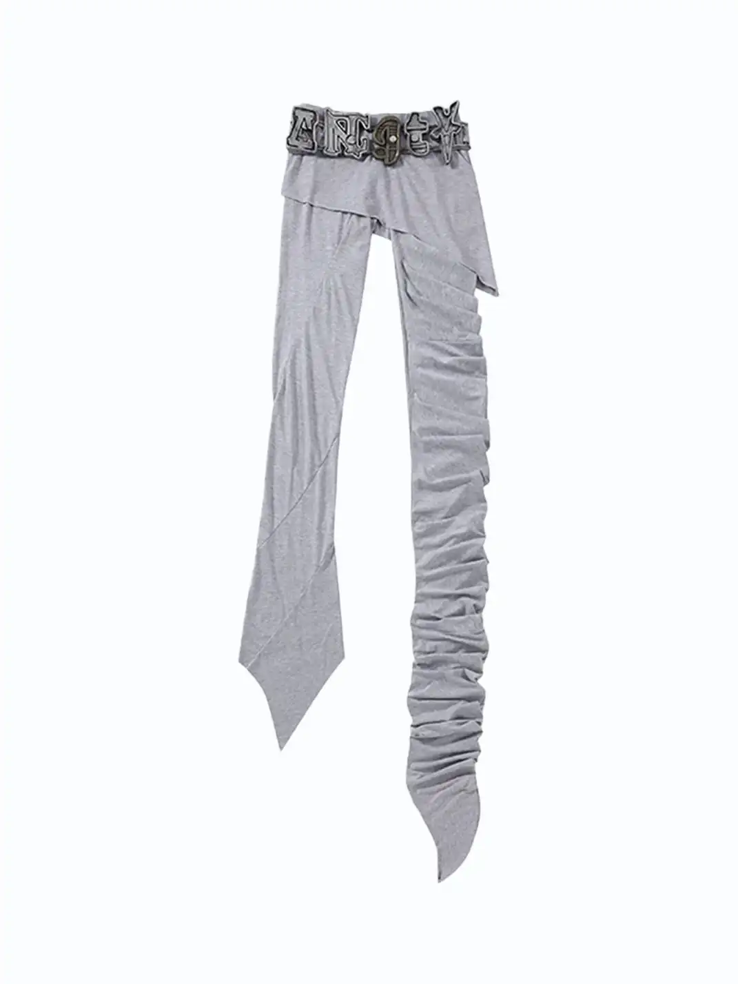 BITE | Low Rise Cut Floor-Length Double Layer Pants