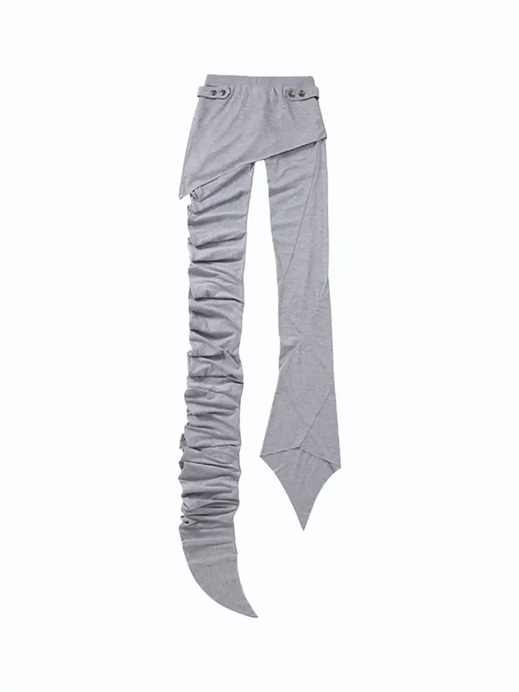 BITE | Low Rise Cut Floor-Length Double Layer Pants