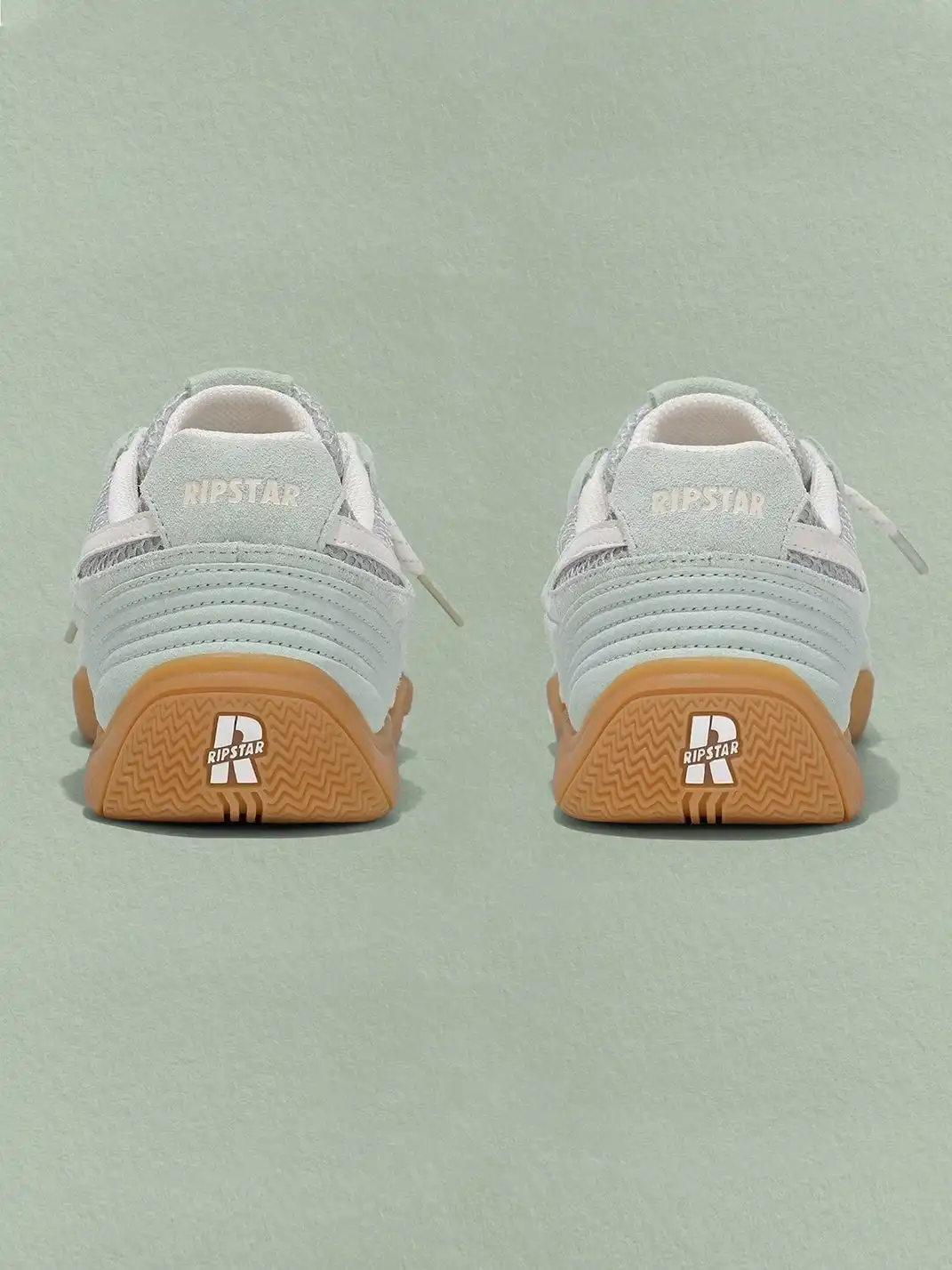 RIPSTAR | Mesh Star German Training Sneakers-Blue