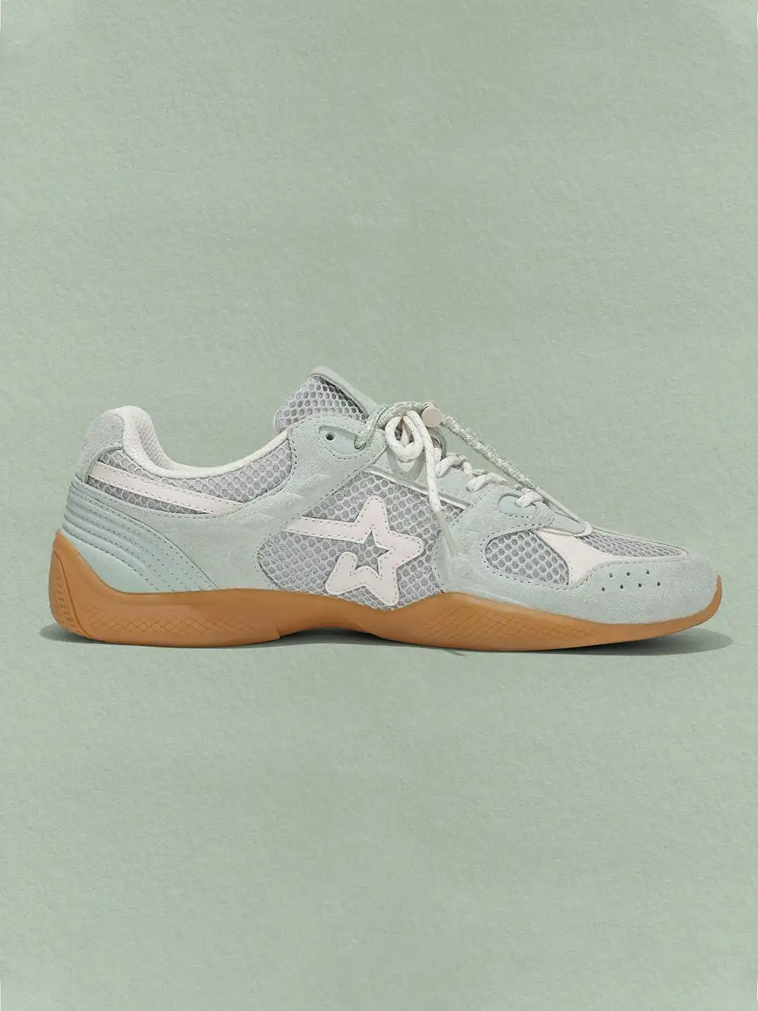 RIPSTAR | Mesh Star German Training Sneakers-Blue