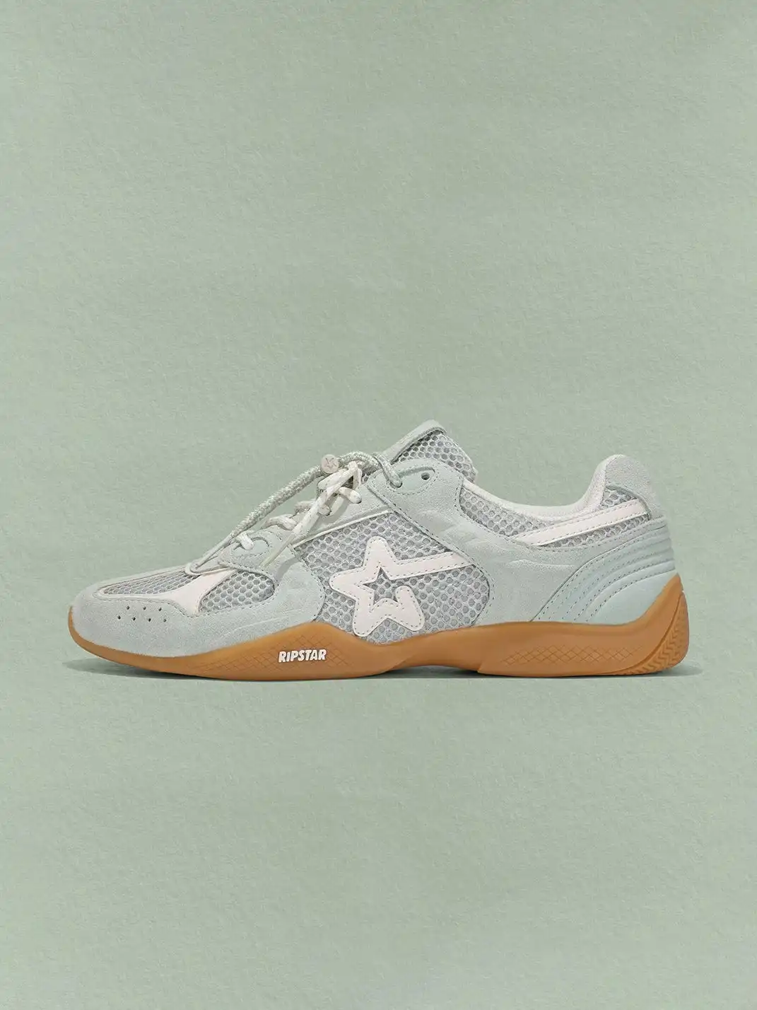 RIPSTAR | Mesh Star German Training Sneakers-Blue