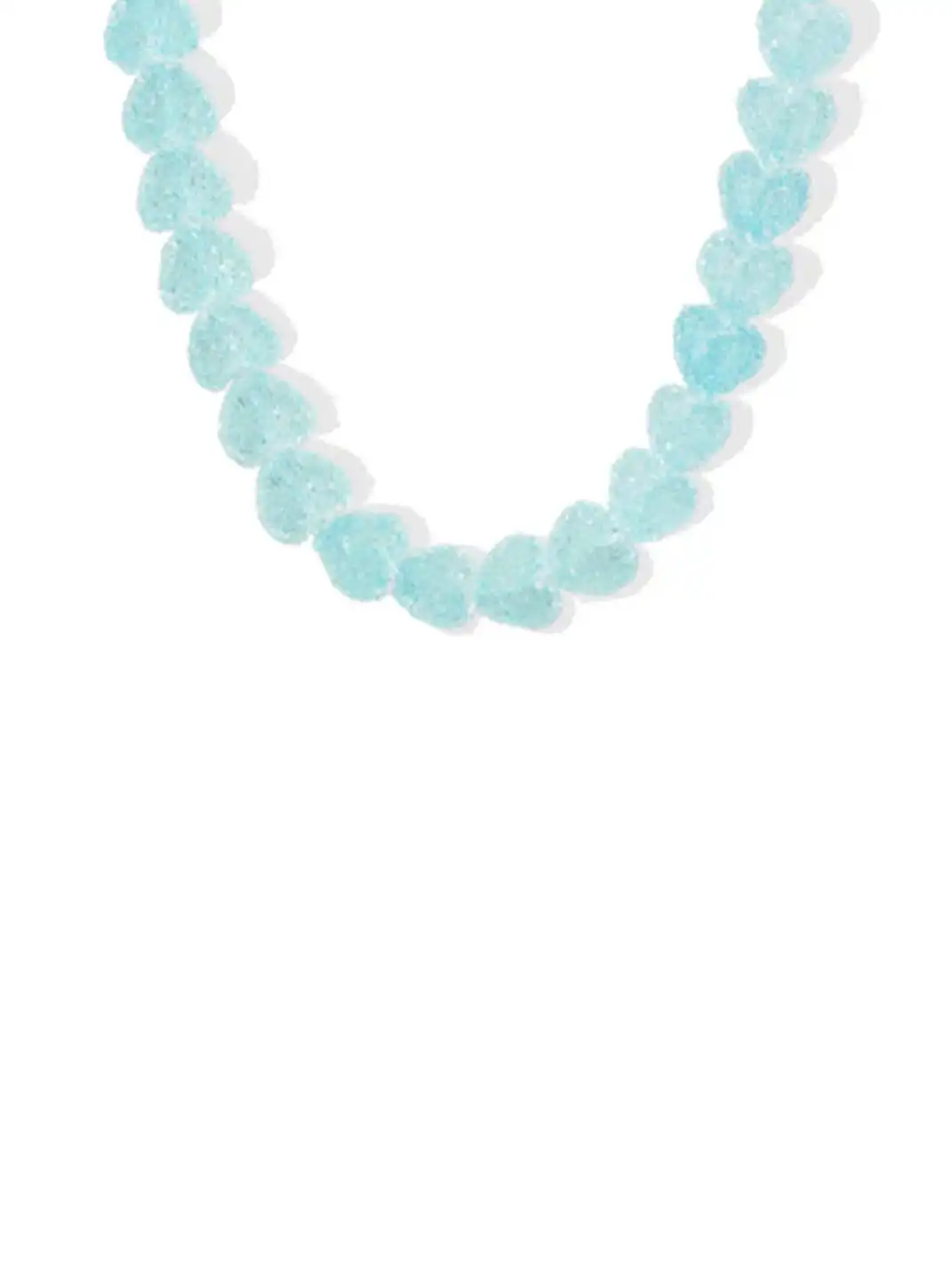 JM | Gummy Candy Frosted Heart Necklace