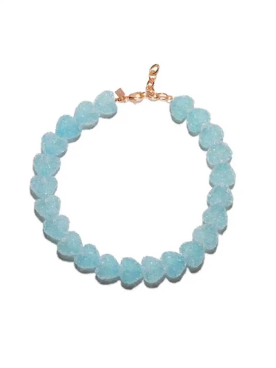 JM | Gummy Candy Frosted Heart Necklace