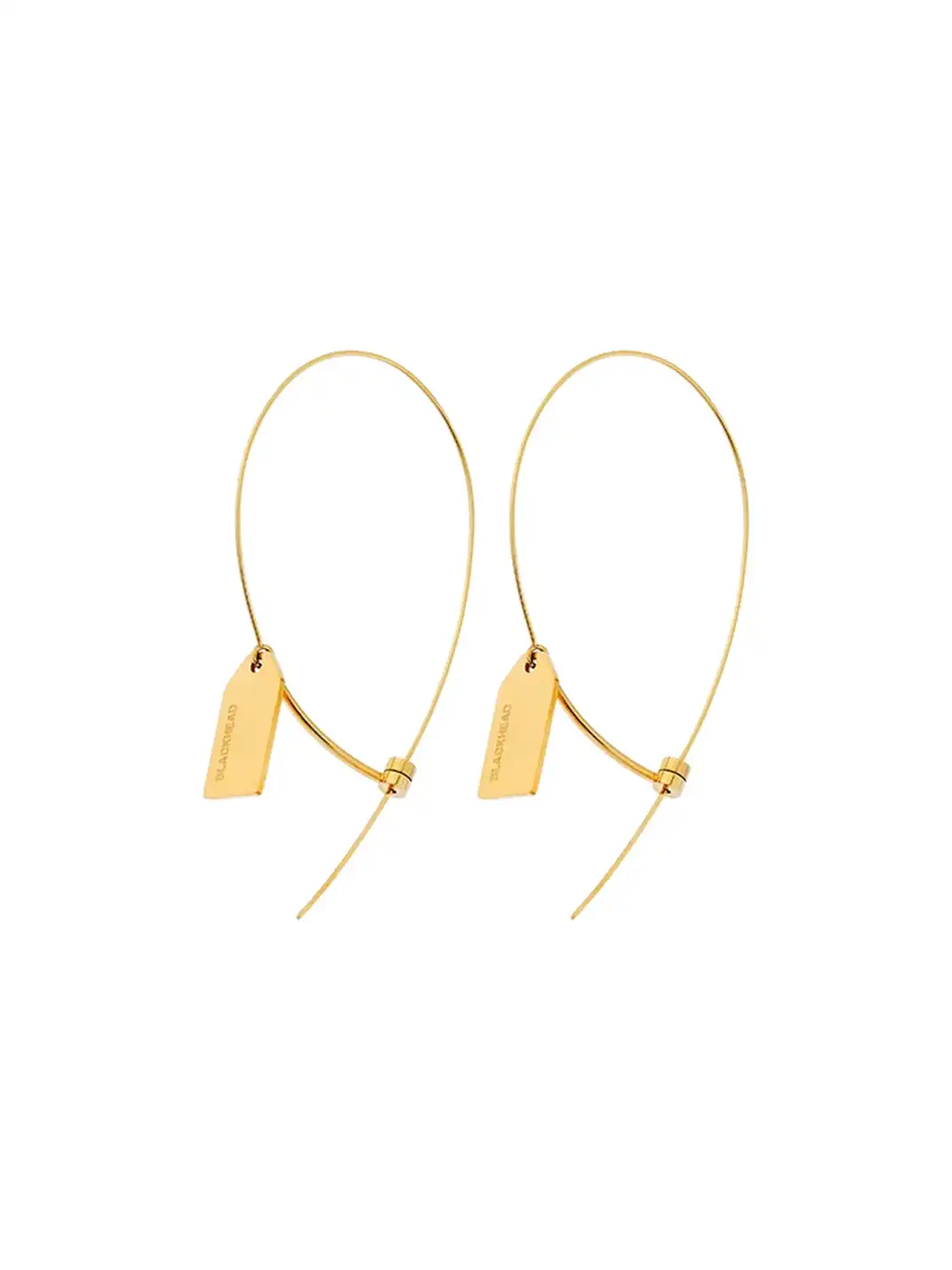 BLACKHEAD | Tag Earrings