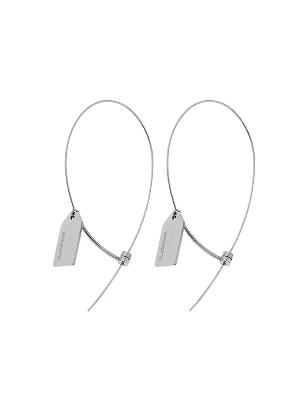 BLACKHEAD | Tag Earrings