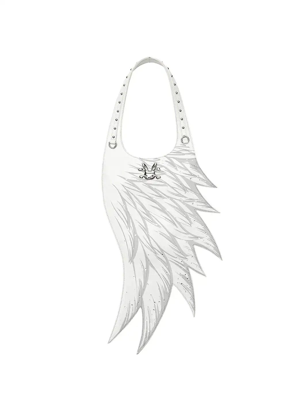 CFIERCE | Wing Rhinestone Underarm Tote Bag