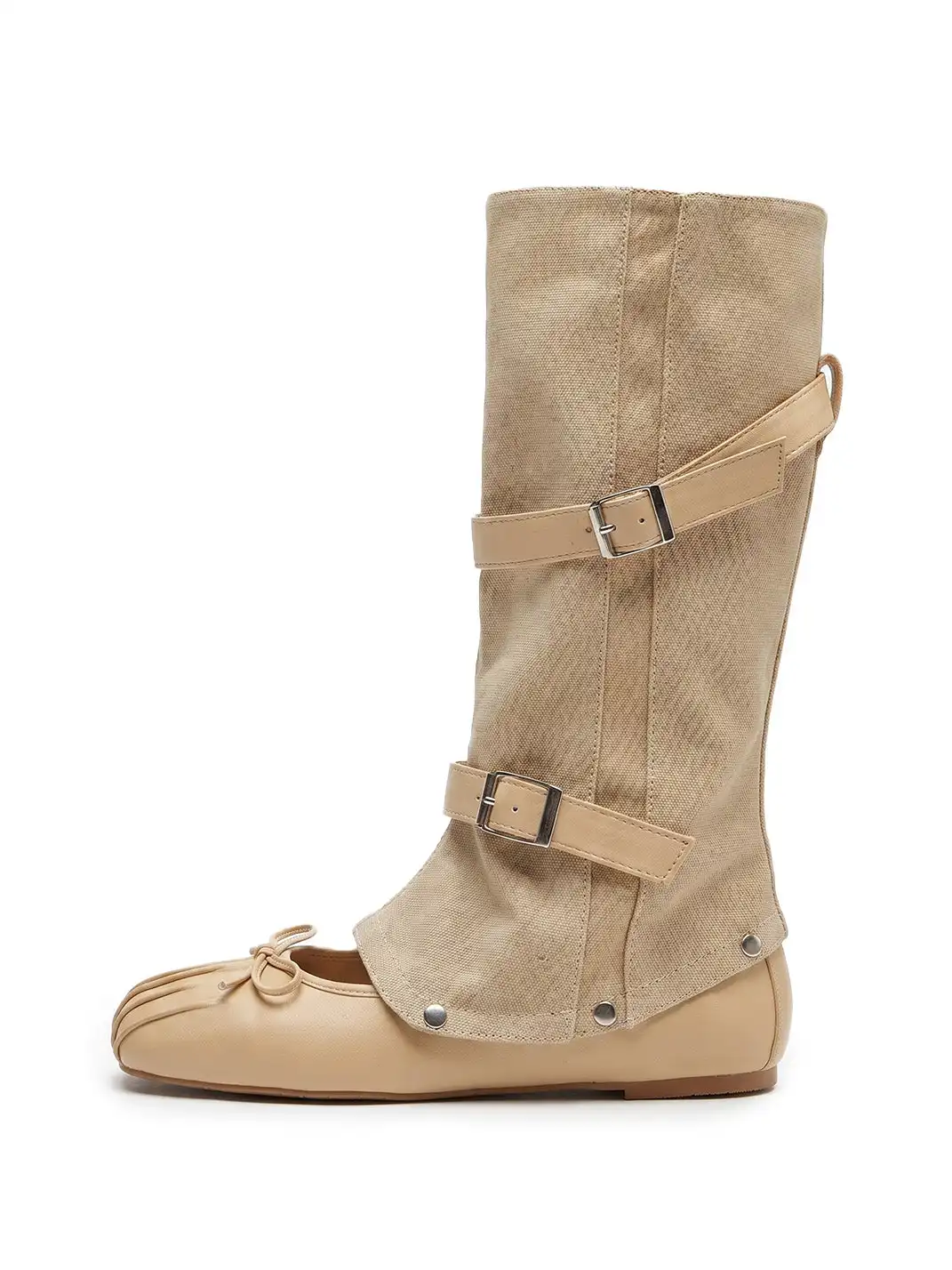 DAOYU | Detachable Leg Covers Ballet Boots