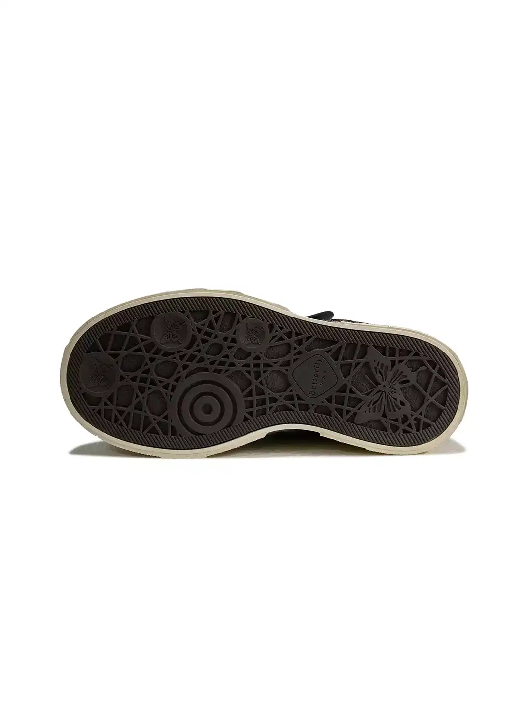 Butterfly Nebula | Vintage Leopard Print Platform Canvas Shoes