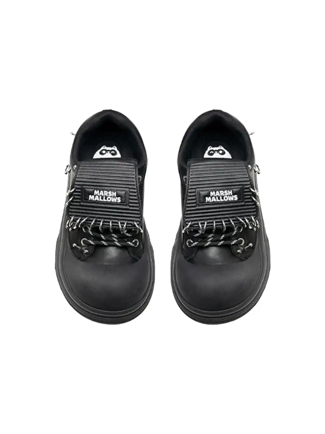 Mule Donkey | Punk Platform Rivet Round Toe Chunky Sneakers